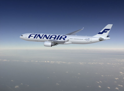 Air plane of Finnair