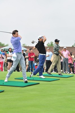 Tee-off Ceremony of the Golf Tournament