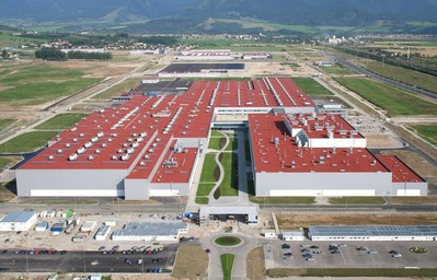 KIA Assembly plant in Zilina, Slovak Republic